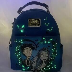 Loungefly Corpse Bride Glow in the Dark Backpack NWT